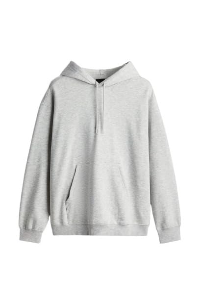 Image of Casual Fleece Hoodie Sweatshirt Solid Hooded Collar Drawstring Long Sleeve Pullover for Men & Women