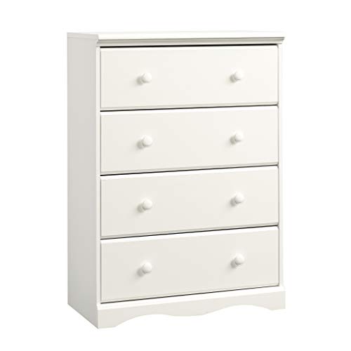 Sauder Pogo 4 Drawer Chest, Soft White finish