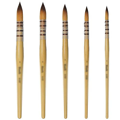 Pinceau aquarelle en bois pour artiste peintre exigeant