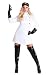 Fun Costumes Mad Scientist Costume for Women, Science Lab Coat & Accessories, Science Expert Halloween Costume Large