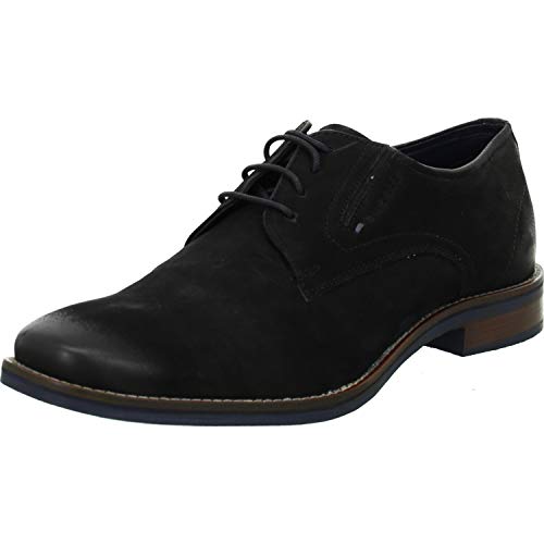 Image of bugatti Men's 311818023500 Derbys, Black (Black 1000), 7.5 UK, Black Black 1000, 6.5 UK