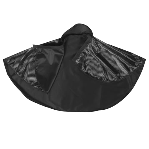 Capa Profesional Impermeable para Barbero con Cierre de Broche