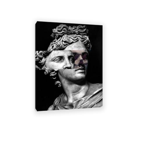 Statue vintage David affiche d'art retro : impression haute qualite 55x40cm