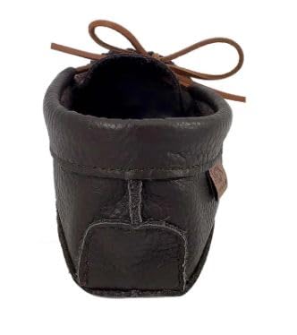 Image of Laurentian Chief Men's Buffalo Hide Earthing Moccasins