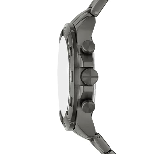 Image of Fossil Bronson Analog Black Dial Men's Watch-FS5852