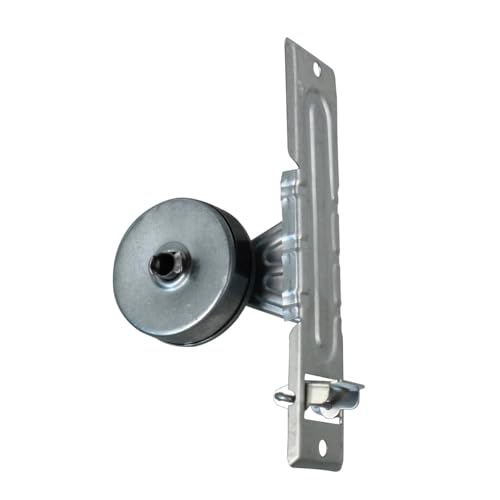 Amig - Recogedor metálico de Obra para persiana - Compatible con Cintas de hasta 22 mm - Instalación empotrada con 1 patilla - Acero Resistente con Acabado metálico - 4,6×18,8×11 cm