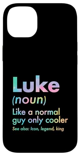 Luke Like A Normal Guy Only Cooler Legend King �t�@�[�X�g�l�[�� �X�}�z�P�[�X iPhone 14 Plus �p