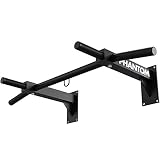 El impulso para tu fitness: mayor fuerza y resistencia con la barra de dominadas Phantom Pullup. La barra de dominadas se puede colgar rápida y fácilmente (montaje en pared con agujeros) en las paredes.