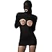 Leg Avenue Women's Kink Opaque Masked Cupless Mini Dress with Bare G-String Back