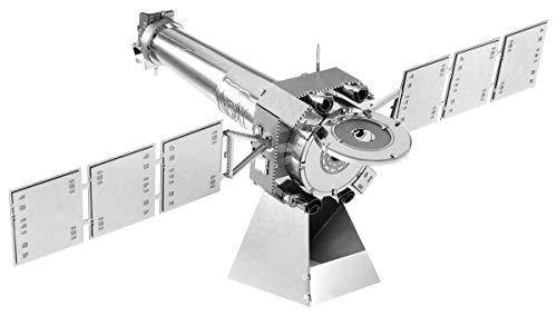 Fascinations Metal Earth 3D Metal Model Kits Space Set Of 3 Hubble Telescope - Kepler Spacecraft - Chandra X-Ray Observatory #TOP3