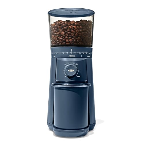 OXO Brew Conical Burr Electric Coffee Bean Grinder - 12 Oz, Storm Blue