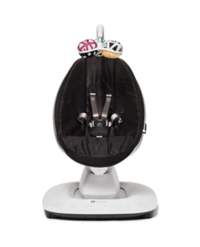 Image of 4moms MamaRoo Multi-Motion Baby Swing, Bluetooth Enabled with 5 Unique Motions, Black