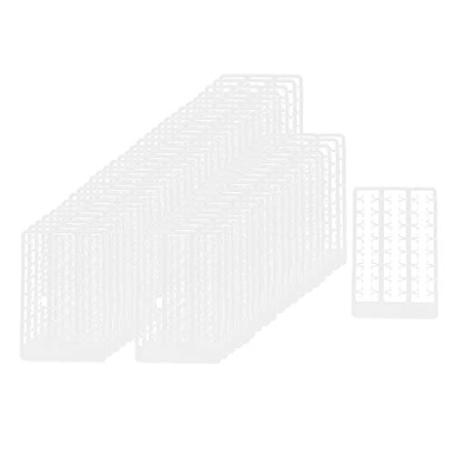 LEIPUPA 50pcs Boilie Pesque Pára Isca em Forma de V Rolha para Pellets Carne Milho