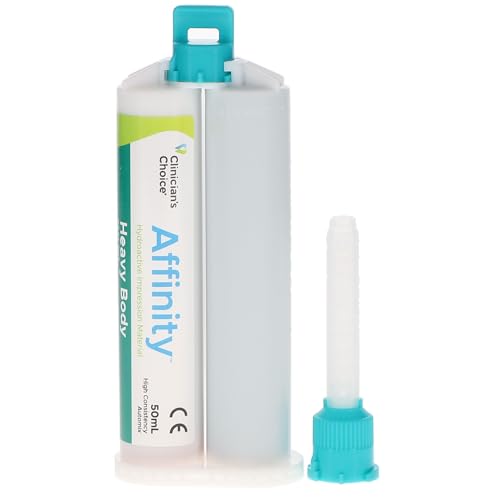 Clinician's Choice 23405 Affinity Impression Material Heavy Body Fast Set 2/Pk 50 mL