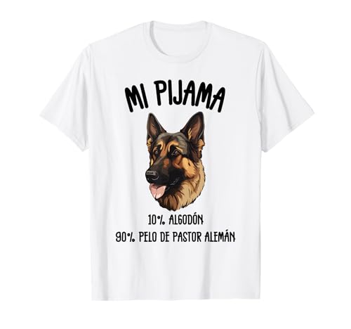 Perro Pastor Alemán Regalo Humor Pijama Camiseta