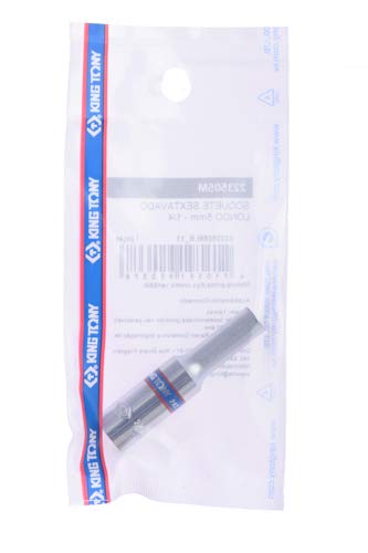KingTony BR Soquete Sextavado Longo 5Mm - 1/4 Kingtony Br 223505M