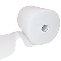 Spezialvlies für Dachabdichtung, Dachvlies, Vlies für Flüssigkunststoff, 110 g/m2, 0,25x50m, Stabilisierungsvlies, Bauvliesstoff zur Armierung von Flüssigabdichtung, Polyestervlies