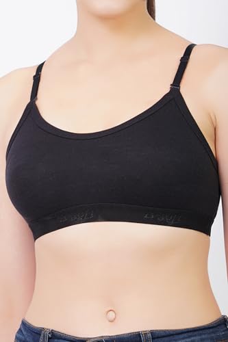 Image of Medium Impact Sports Bra for Women | Daily Use | Non-Wired | Non-Padded | Seamless Bra | Full Coverage | Suitable for Gym,Yoga,Workout