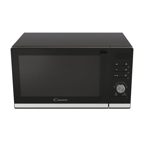 Four Micro ondes Candy Moderna CMGA20TNDB Gril Digital Fonction Gril et Décongélation Plateau Tournant 11 Niveaux de Puissance 19 Menus Auto Grille Métal