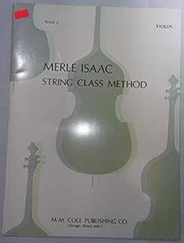 Paperback Merle Issac String Class Method Book Two: Violin Book