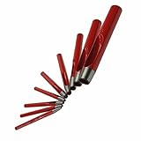 ✅ zum Stanzen von Löchern in den Größen: 3mm - 4mm - 5mm 6mm - 7mm - 8mm - 10mm -12mm -14mm