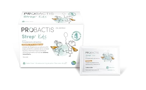 Probiótico en sobres Probactis Strep® Kids - Ayuda a las Defensas...