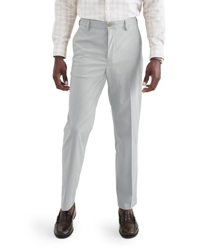 Docker's Men's Signature Go Straight Fit Khaki Smart 360 Tech Pants (Regular and Big & Tall), Rise, 38W x 30L - image 1