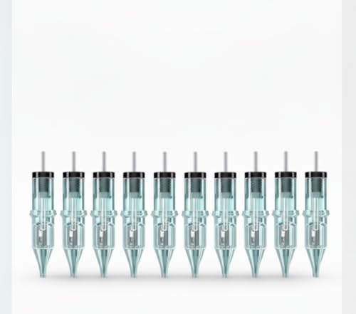 Image of 11RL Tattoo Cartridge Pack of 10 | Premium Round Liner Tattoo Needles for Professional Tattoo Artists | EO Gas Sterilized | Compatible with Rotary Tattoo Pens