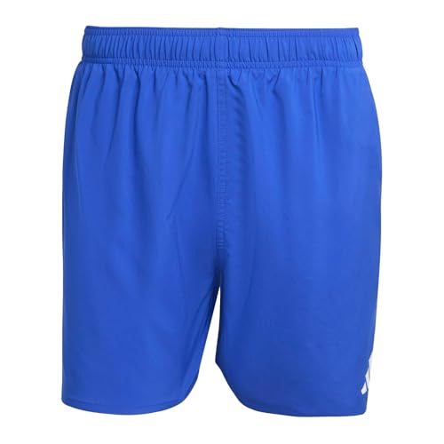 adidas Men's Swim Shorts 5 INCH, semi Lucid Blue/White, M