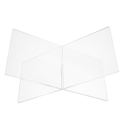 Angoily Easy-use Acrylic Book Holder for Newspapers Magazines Cookbooks for Kitchen Home