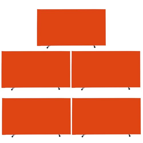 Barrière de terrain portable et légère en tissu Oxford 420D orange