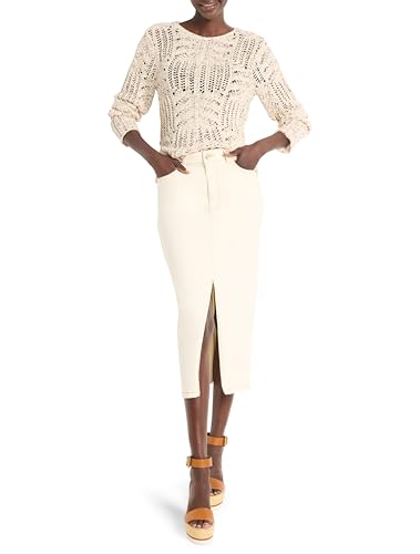 NIC+ZOE Women's Denim Dot Sweater