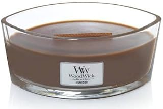 WoodWick Ellipse Scented Candle, Humidor, 16oz | Up to 50 Hours Burn Time