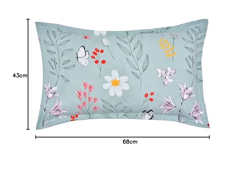 Image of Amazon Brand - Umi Super Soft Brushed Microfiber Cotton Pillow Covers, 2 Piece Pillow Covers(Not Pillow),Flange on Edges Pillow Covers 17X27(inches) 43X68(CM)