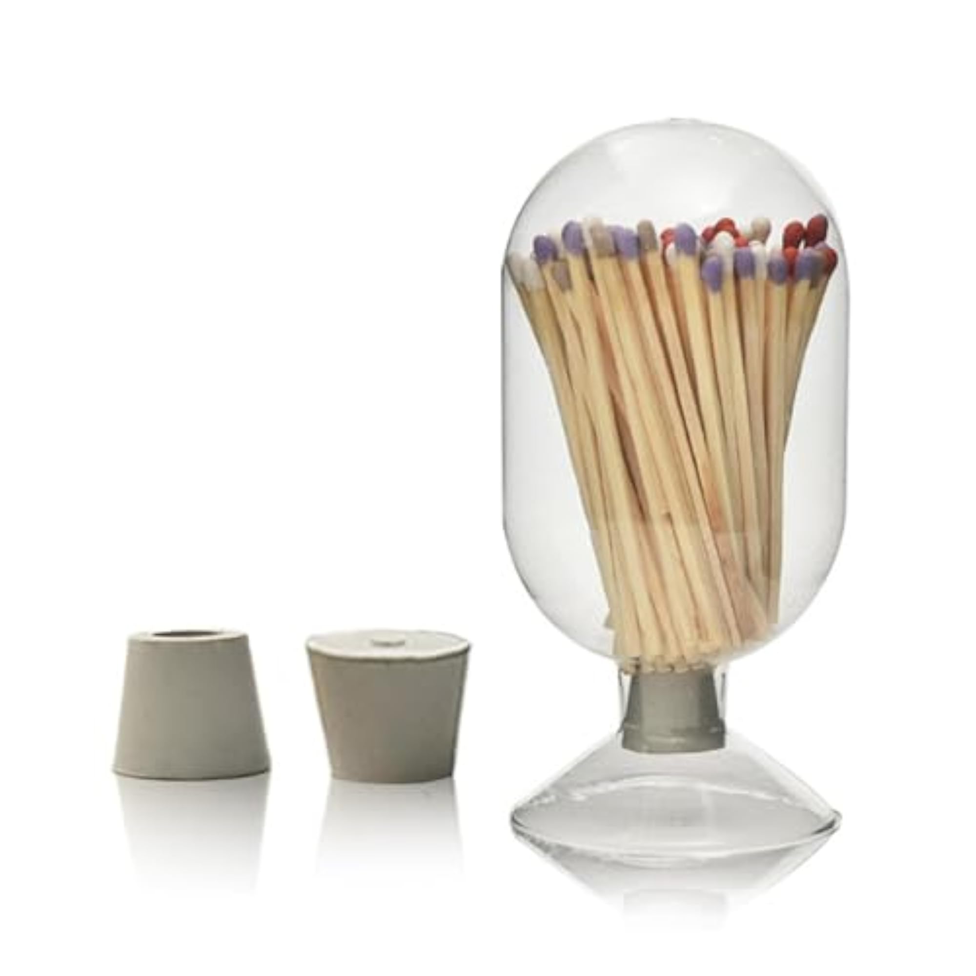 Lightweight Multipurpose Decorative Glass Storage Jar
