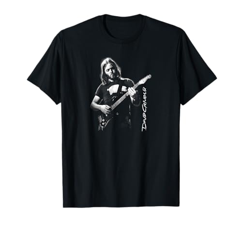 Image of David Gilmour Playing Guitar T-Shirt