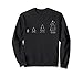Weihnachtsbaum Evolution - Photosynthese - Brettspiel Sweatshirt