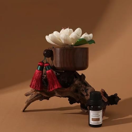 Diffuseur magnolia artisanal en bois noble d'art - 6