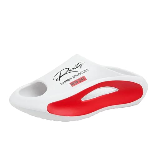 YIMAISZQ Chanclas Hombre Hombres Y Zapatillas De Mujer Moda Antideslizantes Pareja Eva 2 Color 36-45-b33-720-5-blanco-36-37