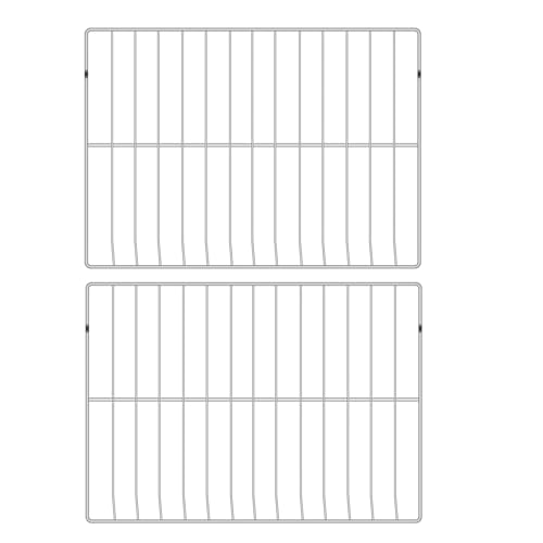 316067902 Oven Rack for Range for Frigidaire Kenmore Oven 316069800 31608380022-7/8 x 16-1/4(2 Pack)