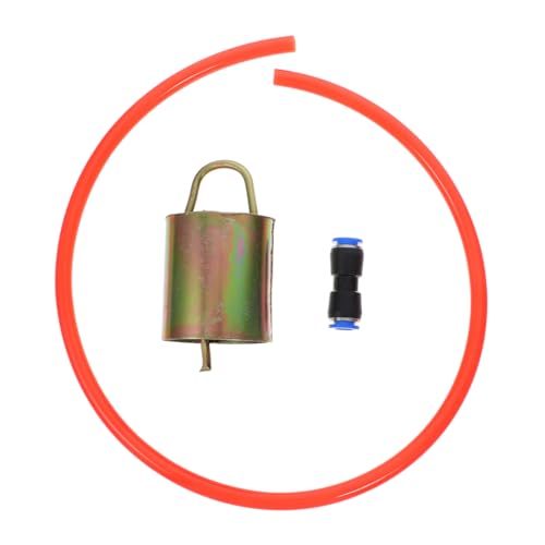 Totority 1 Set Adjustable Nylon Sheep Collar with Copper Bell Lost Design for Small Farm Animals for Goats and Lambs Inner Comfortable Fit for Easy Tracking