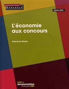 Book's Cover of L'économie aux concours