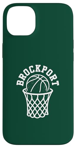 SUNY Brockport Golden Eagles Retro Basketball Net 80's �X�}�z�P�[�X iPhone 14 Plus �p