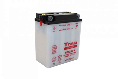 YUASA BATERIA YB12AL-A abierto - sin ácido