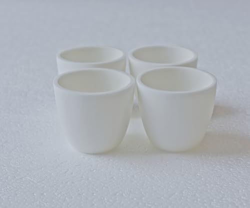 Creuset d'alumine AL2Q3 haute pureté de 30 ml pour calcination précise