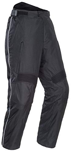 Tour Master Overpant Men's Textile Street Bike Racing Motorcycle Pants - Black / 2X-Large