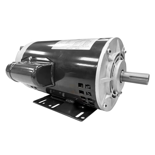 Moteur électrique 115V 230V pour compresseur d'air monophasé arbre 22mm 2HP