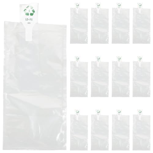 EXHUMKY 100pcs Small Air Pillow Packing Bags Inflatable Air Fill Bags Cushioning Packaging for Shipping Box Filler Protective for Industrial Use