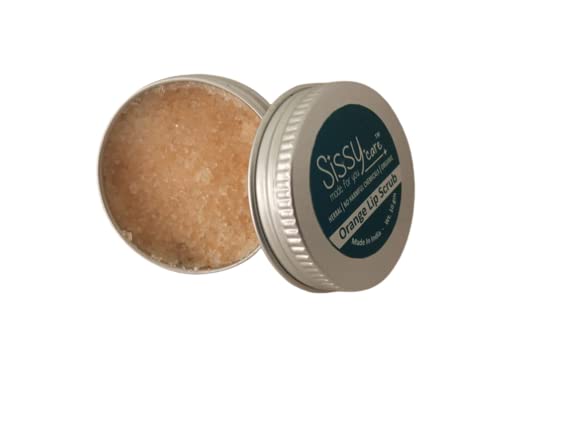 ORANGE LIP POLISH EXFOLIATING SUGAR SCRUB-10G.M (PACK OF 1)