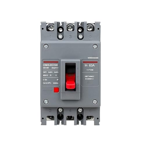 Disjoncteur à boîtier moulé 180A 3P CDM3 interrupteur magnétothermique triphasé